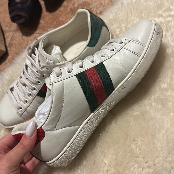 Gucci rhinestone sneakers size 37 - Picture 9 of 9